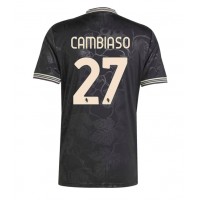 Juventus Andrea Cambiaso #27 Tretí futbalový dres 2025-26 Krátky Rukáv